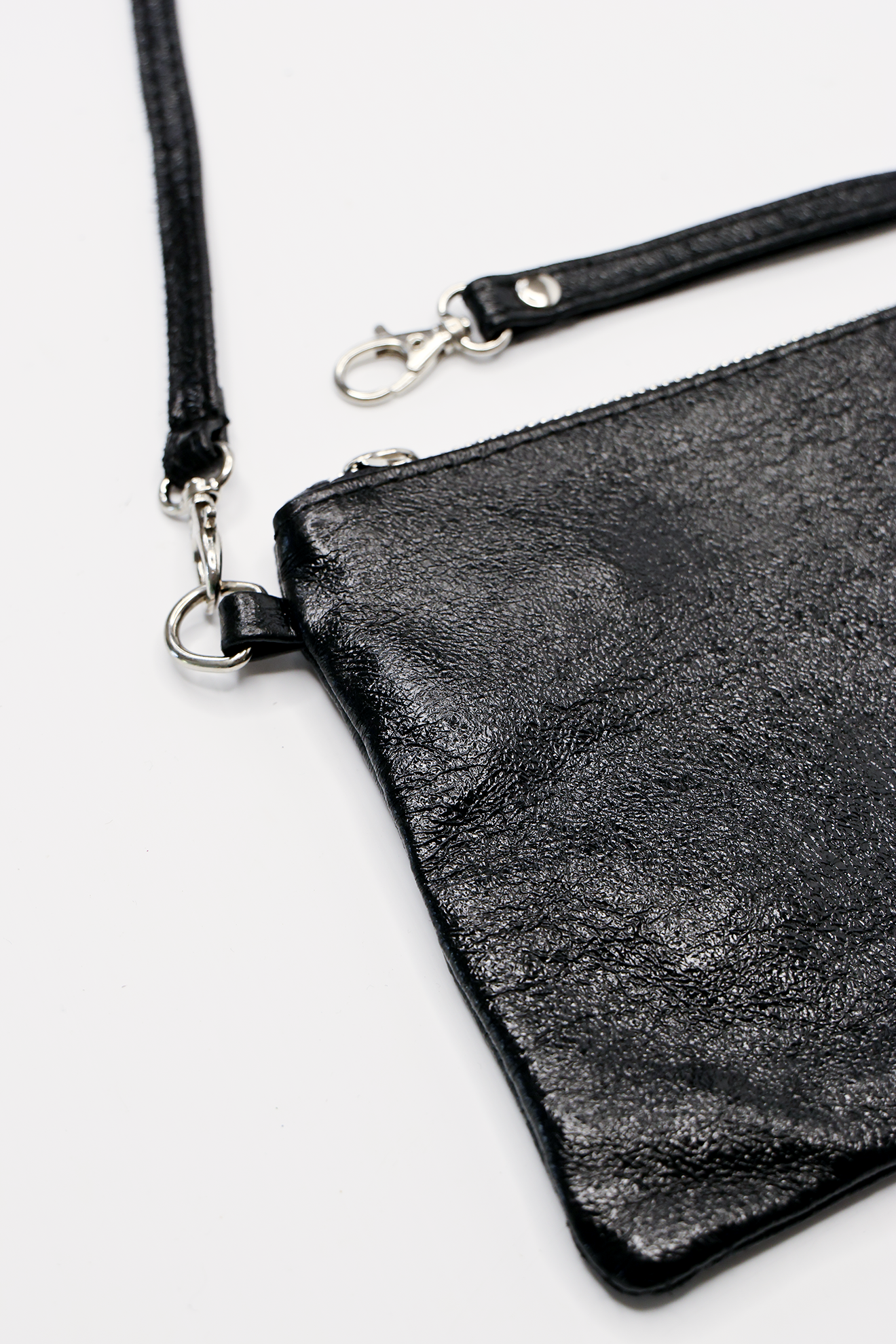 Metallic Powder Pink Clutch