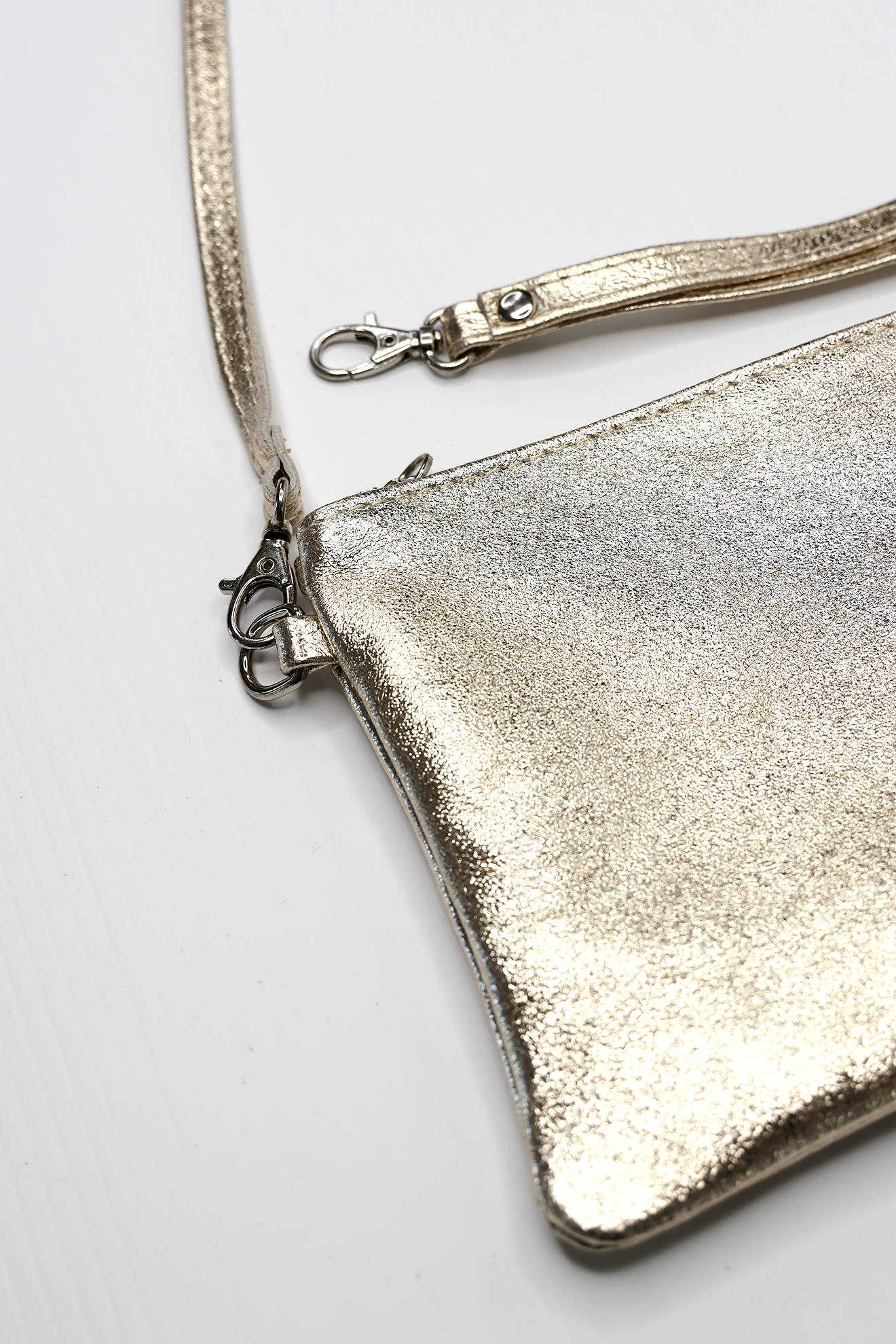 Metallic Gold Clutch