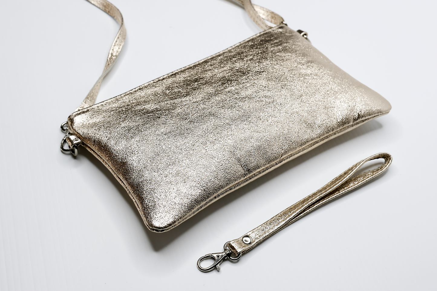 Metallic Gold Clutch